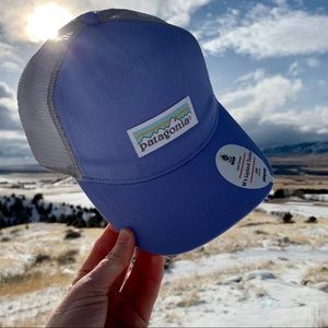 NWT Patagonia Women's Logo Trucker Hat - Purple